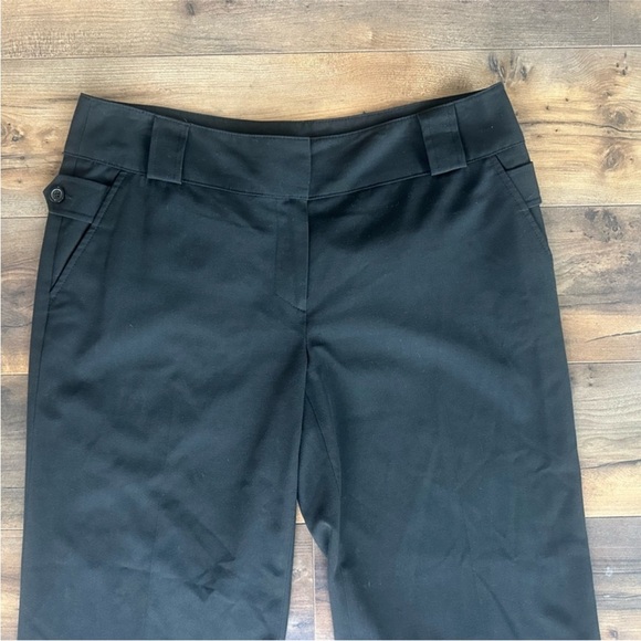 Michael Kors Black Dress Pants Women’s Size 8 – Classic Straight Leg Trousers - Picture 2 of 6